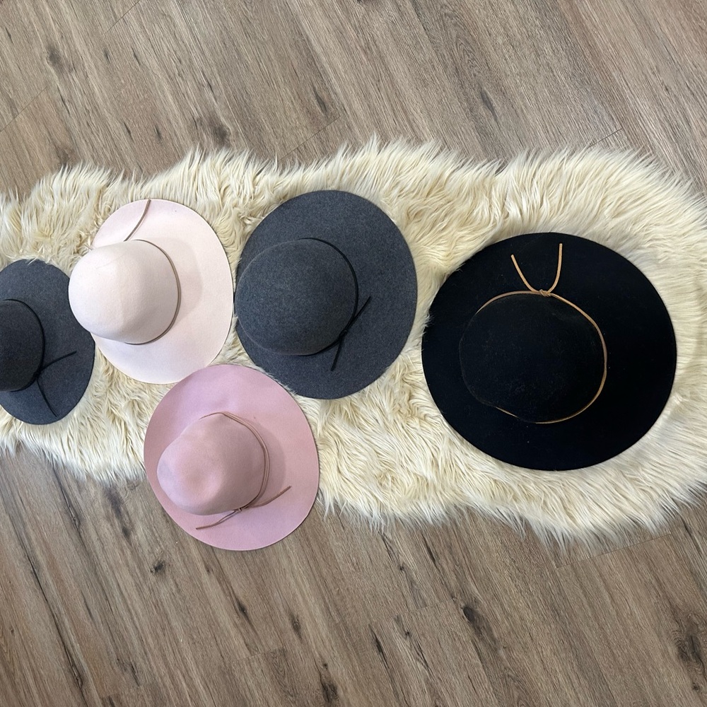 Phenix Women's Hat Collection in Black, Pink, and Gray